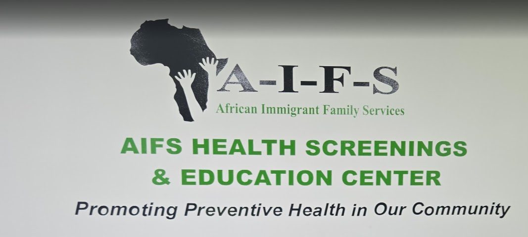 AIFS Health Screenings and Education Center panel explaining why the center was created.